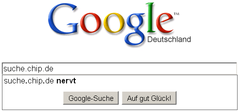 suche.chip.de nervt die Nutzer? suche.chip.de nervt die Nutzer?