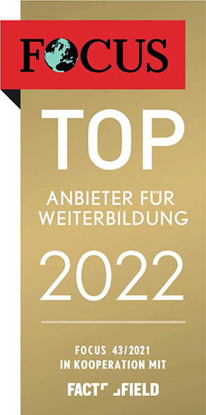 FOCUS Business Top-Anbieter Weiterbildung 2022