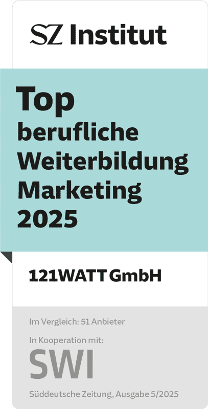 SZ Institut Top berufliche Weiterbildung Marketing