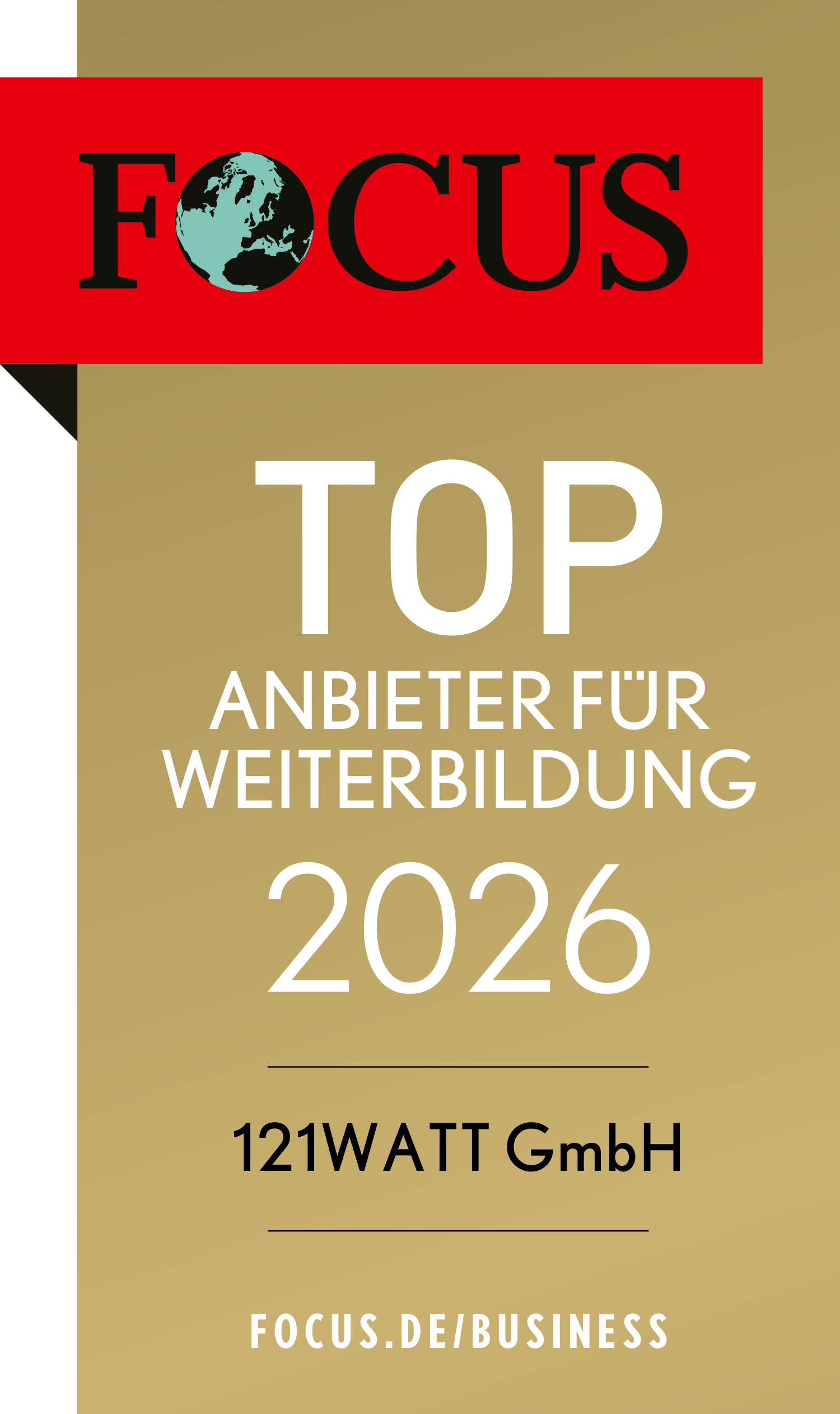 FOCUS TOP Anbieter Weiterbildung 2025