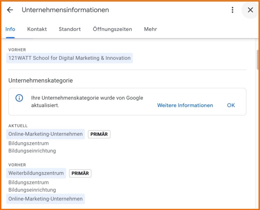 Unternehmensinformationen
