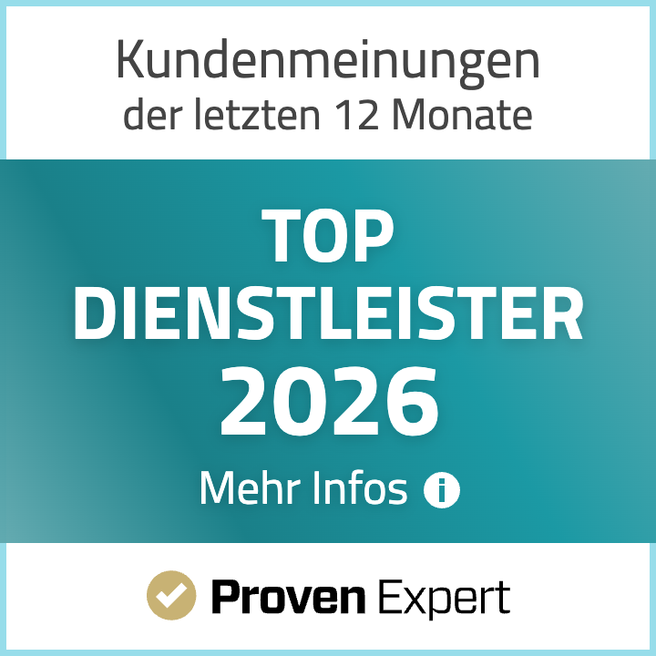 ProvenExpert: Top Dienstleister 2026
