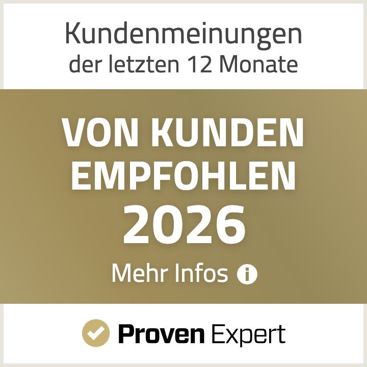 ProvenExpert: Von Kunden empfohlen 2026